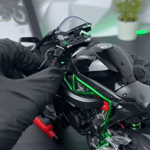 1:9 Kawasaki Ninja H2R - CarbonMotors