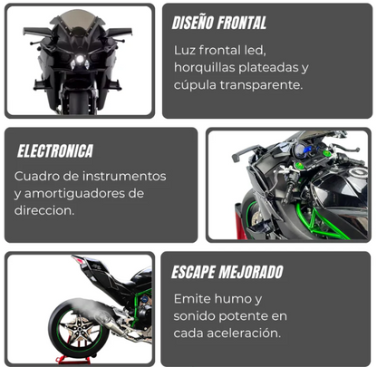 1:9 Kawasaki Ninja H2R - CarbonMotors